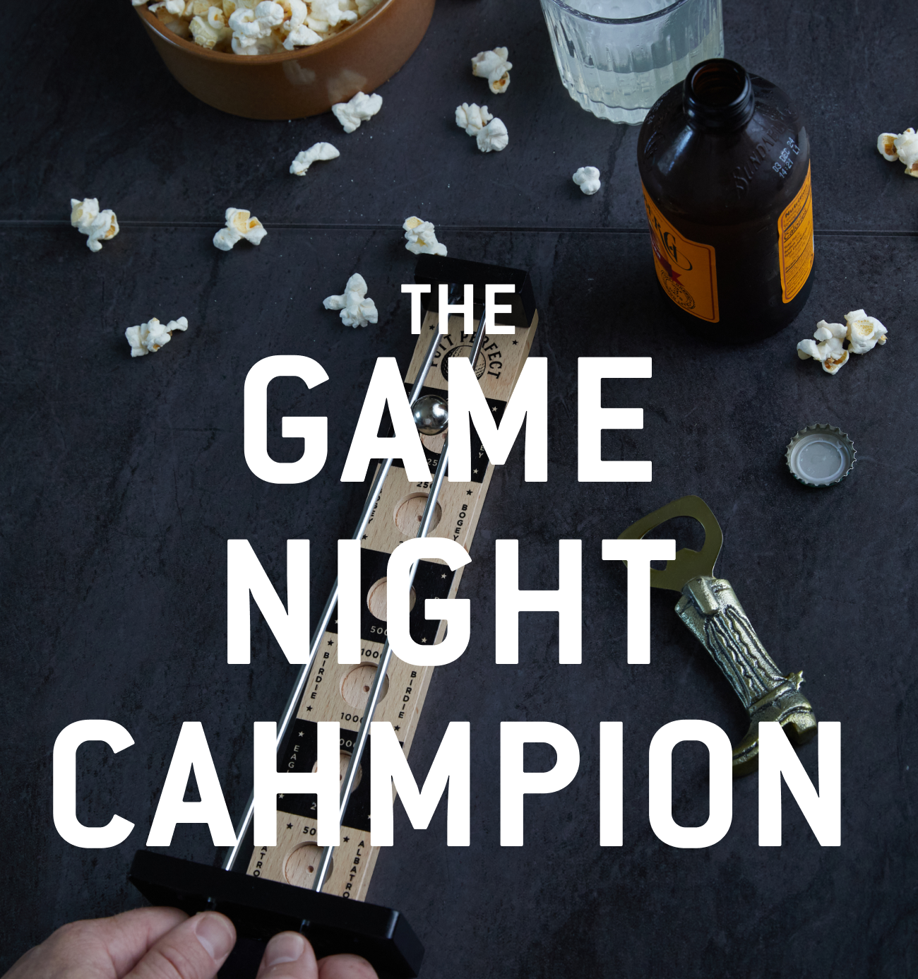 The Game Night Champion Gentlemen's Hardware