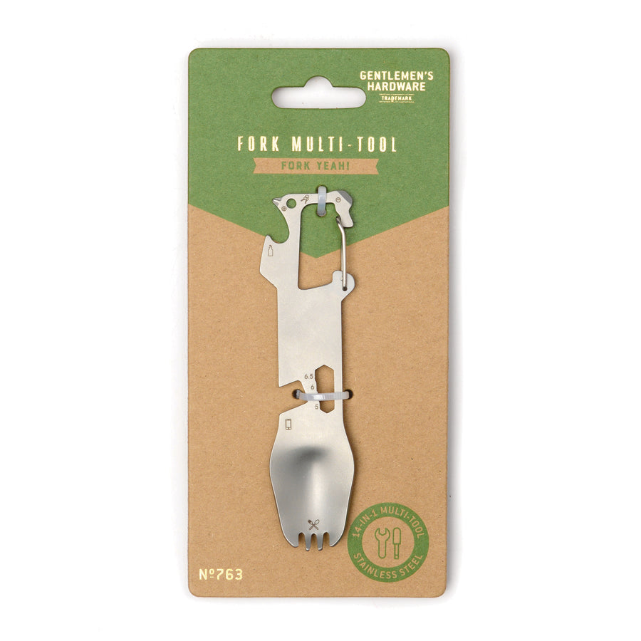 Gentlemen's Hardware Fork Multi-Tool on branded cardboard packaging