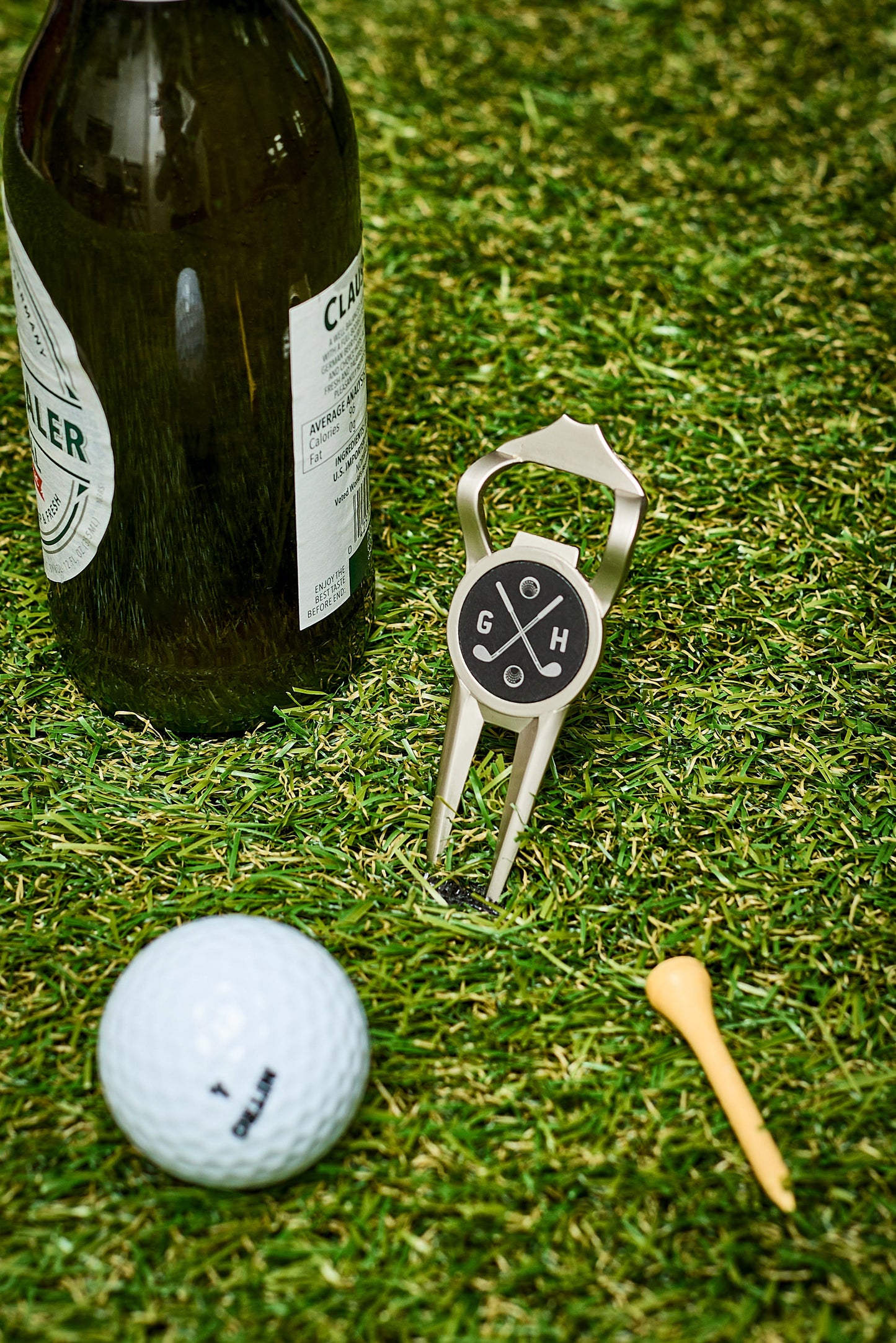 Divot Tool Bottle Opener
