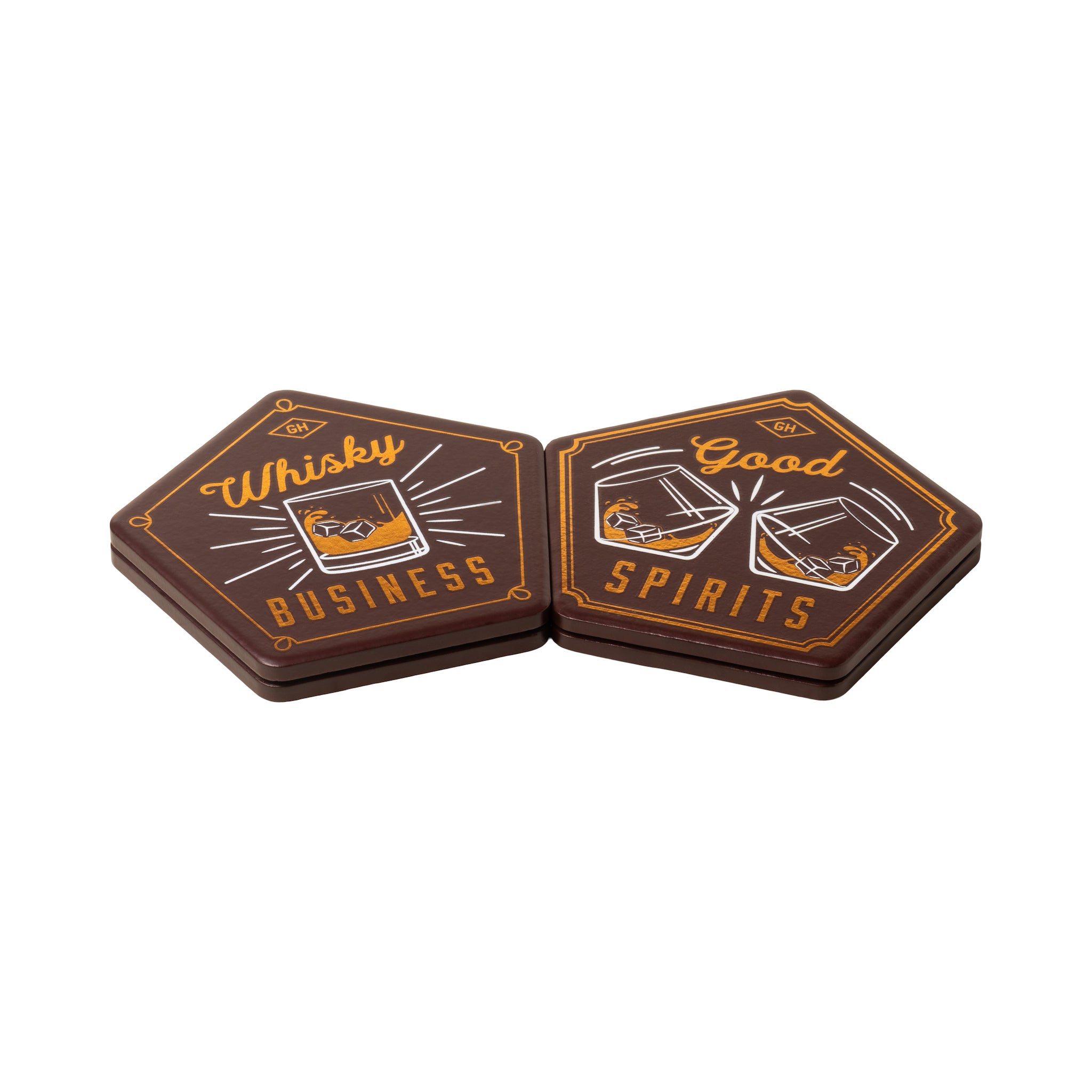 Whisky Coasters, Set of 4 – Gentlemen's Hardware