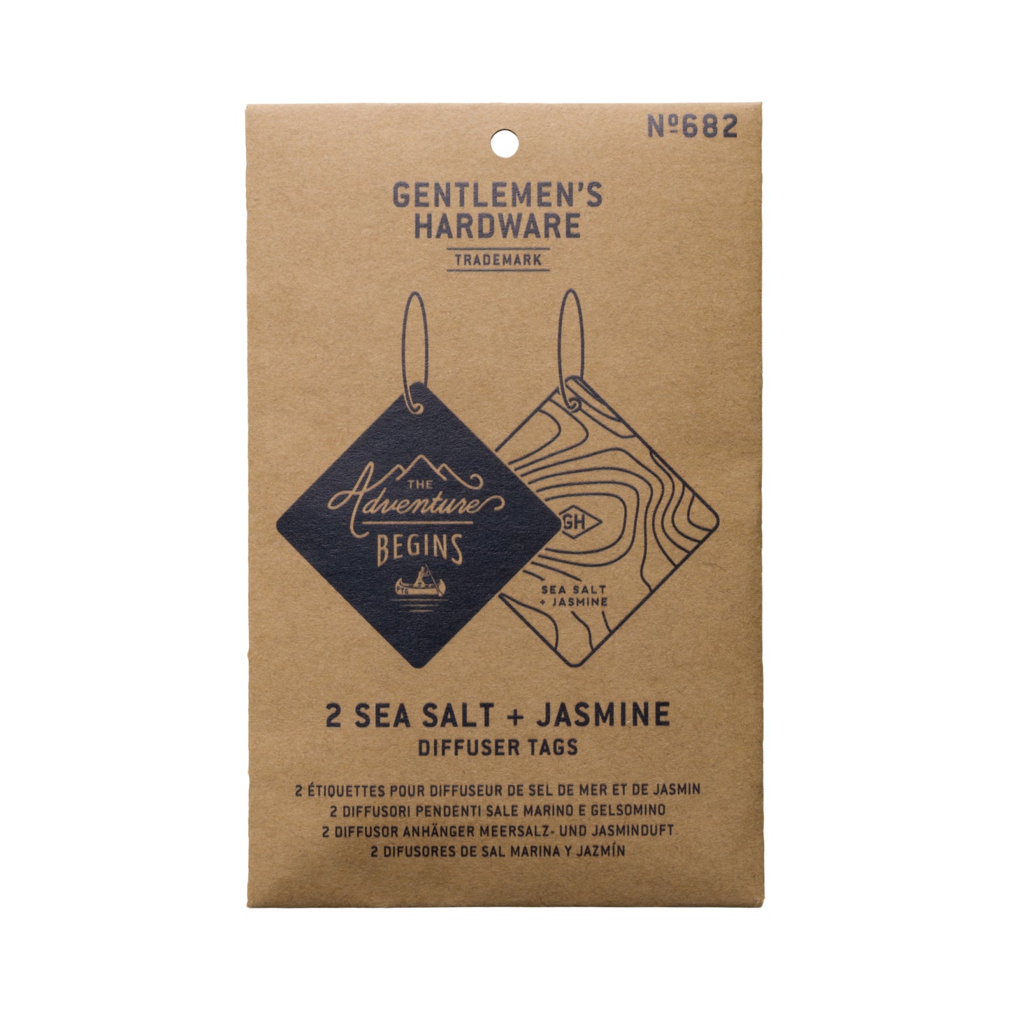 Sea Salt & Jasmine Air Freshener - The Adventure Begins container