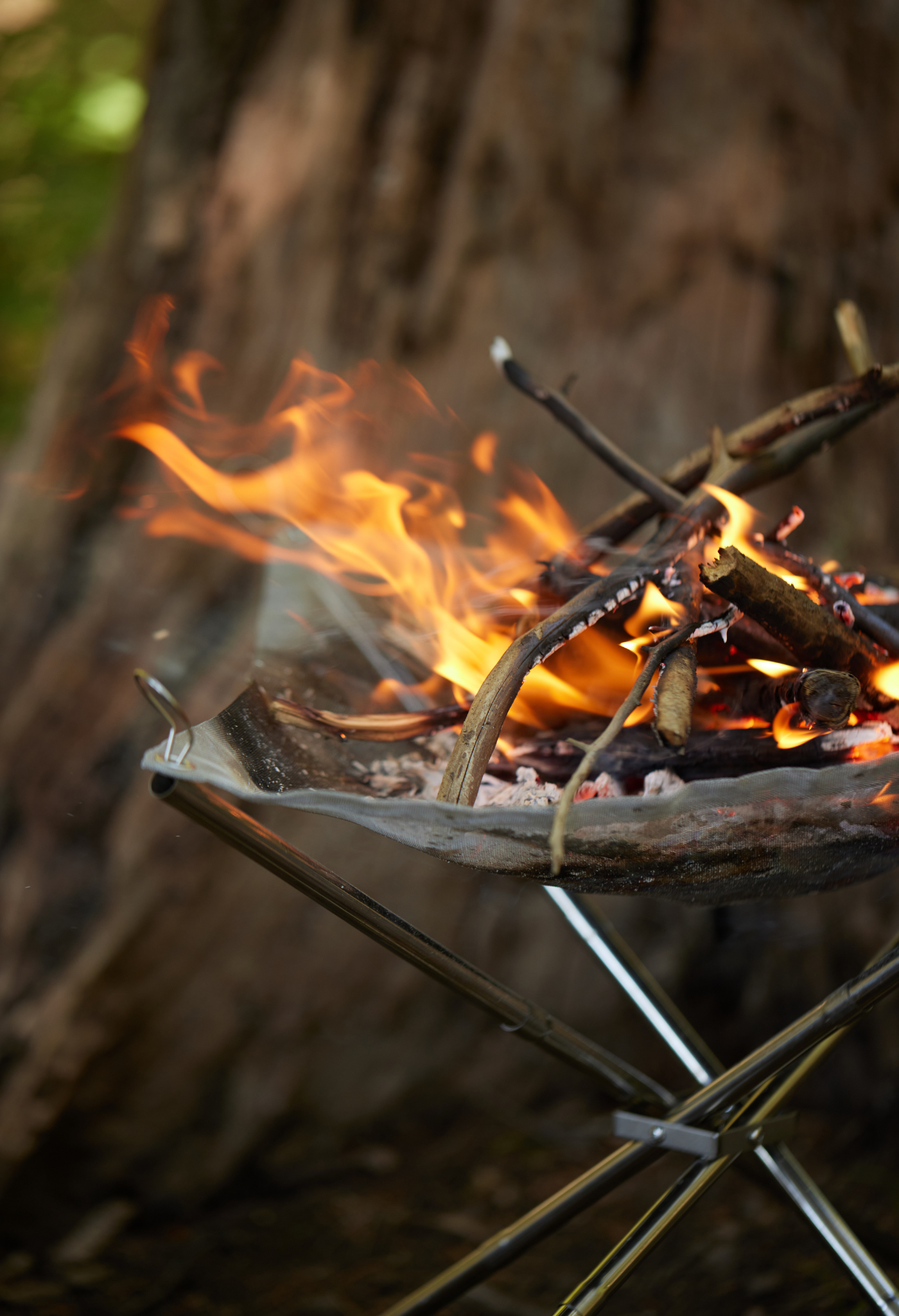 Folding campfire sales