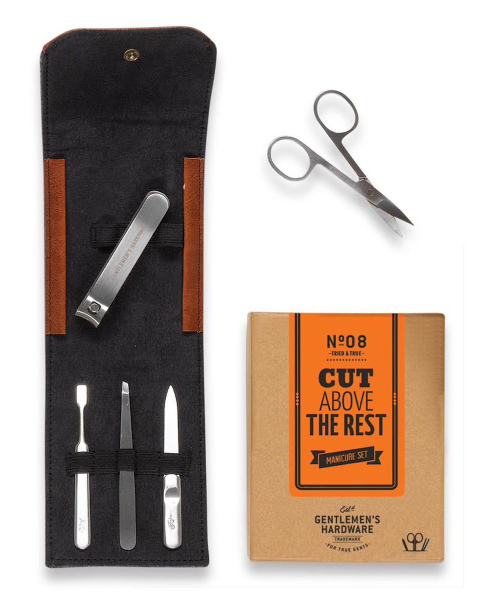 Charcoal Manicure Set