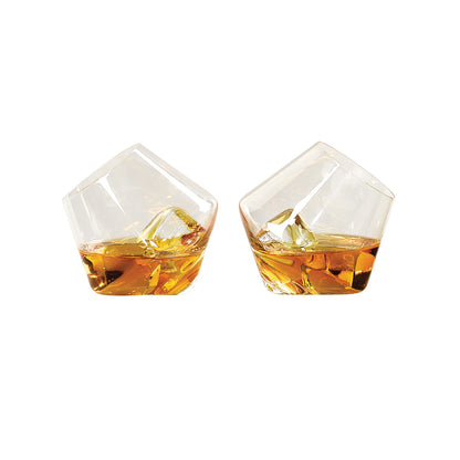 Rocking Whiskey Glasses - Set of 2