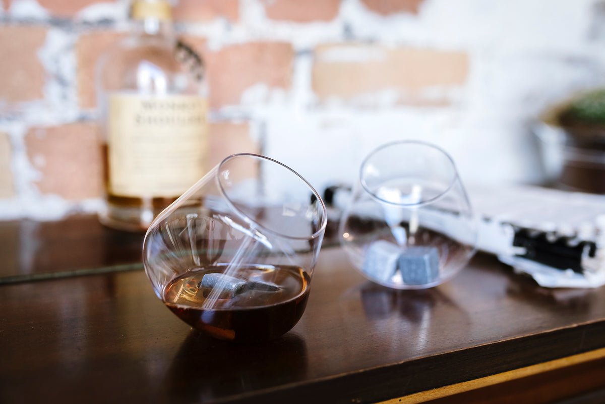 Rocking Whiskey Glasses - Set of 2