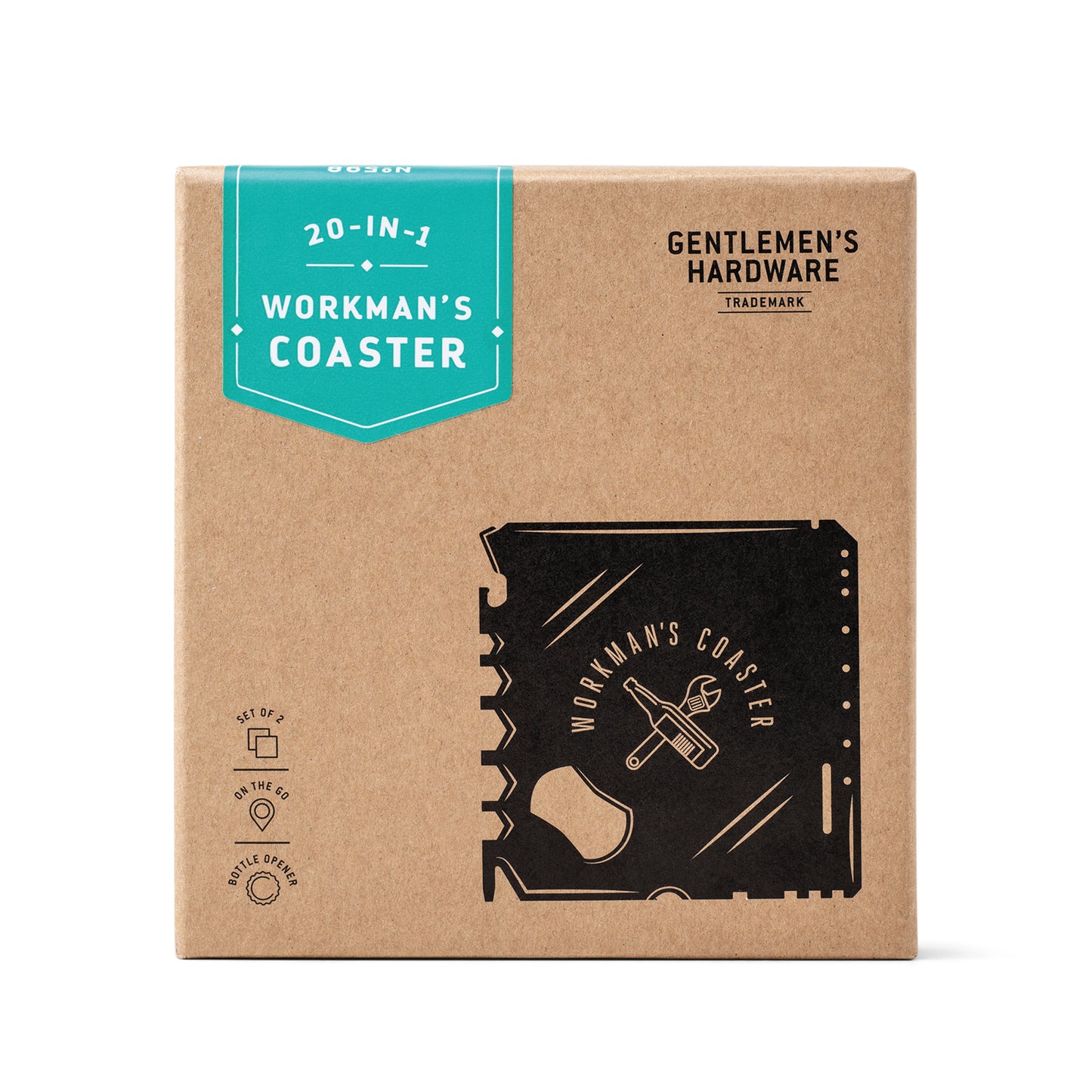 Workman's Coaster, Set of 2