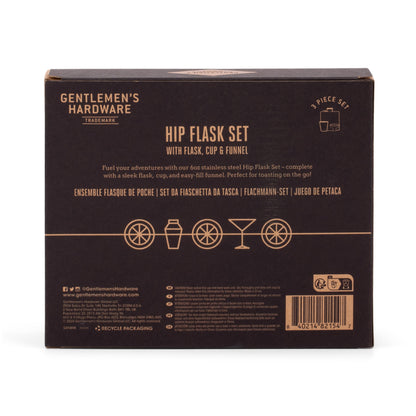 Hip Flask Set Gentlemen's Hardware