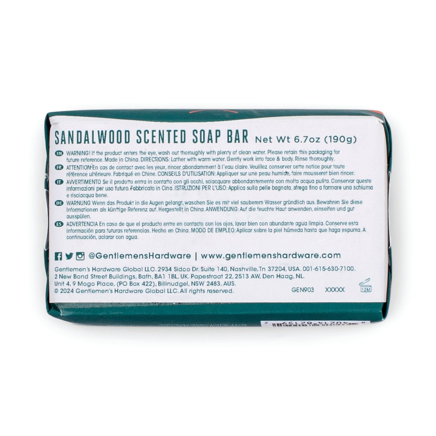 Soap Bar - Sandalwood
