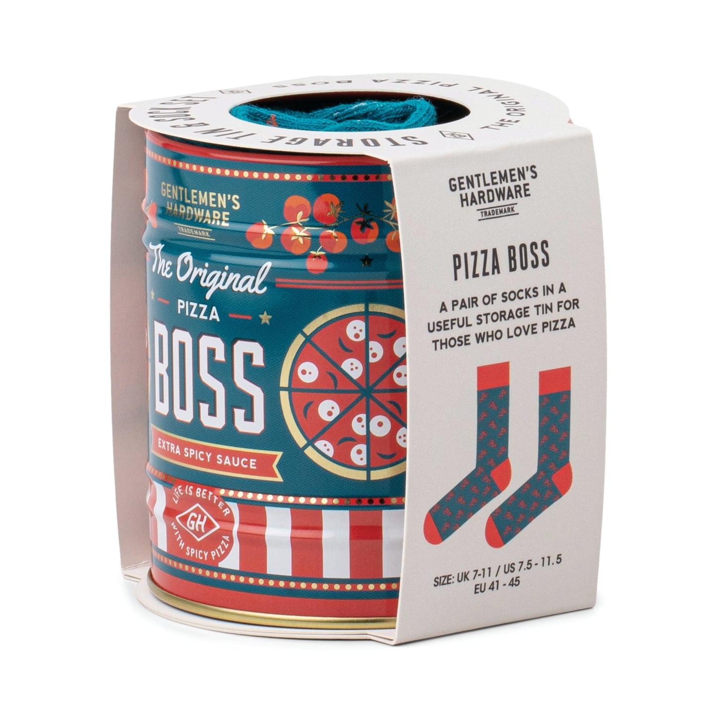 Socks in a Can - Pizza Sauce