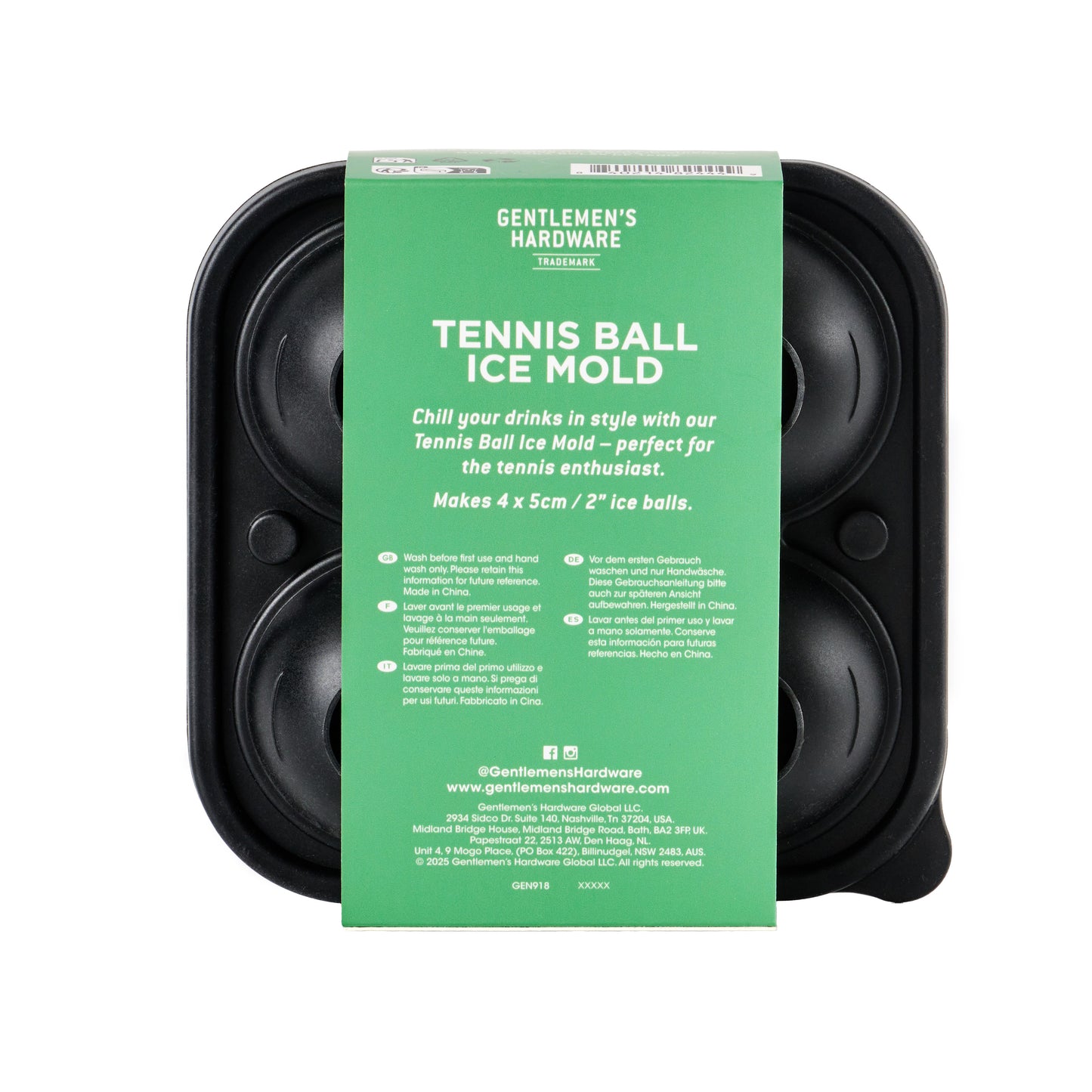 Tennis ball ice mould Gentlemen's Hardware