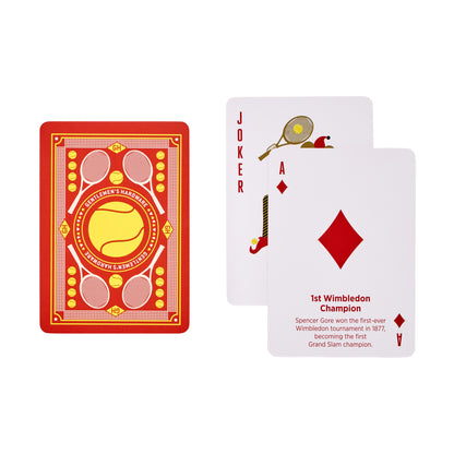 Tennis Themed Playing Cards Gentlemen's Hardware