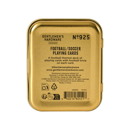Football Themed Playing Cards Gentlemen's Hardware
