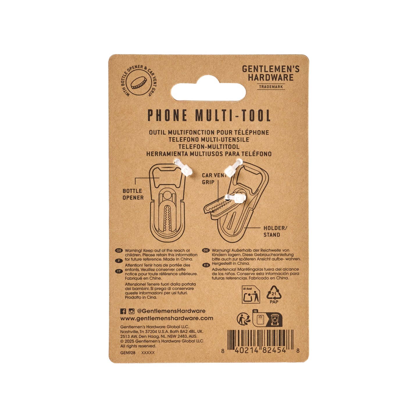 Phone Multi Tool Gentlemen's Hardware