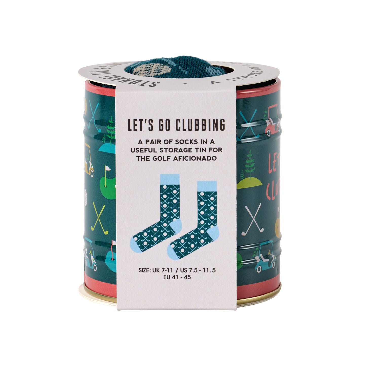 Socks in a Can - Golf Gentlemen's Hardware