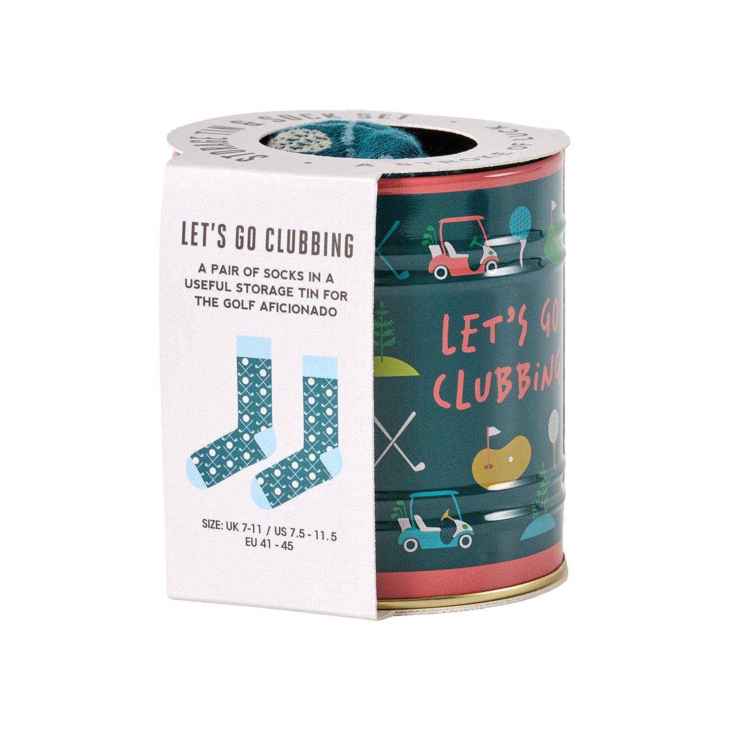 Socks in a Can - Golf Gentlemen's Hardware