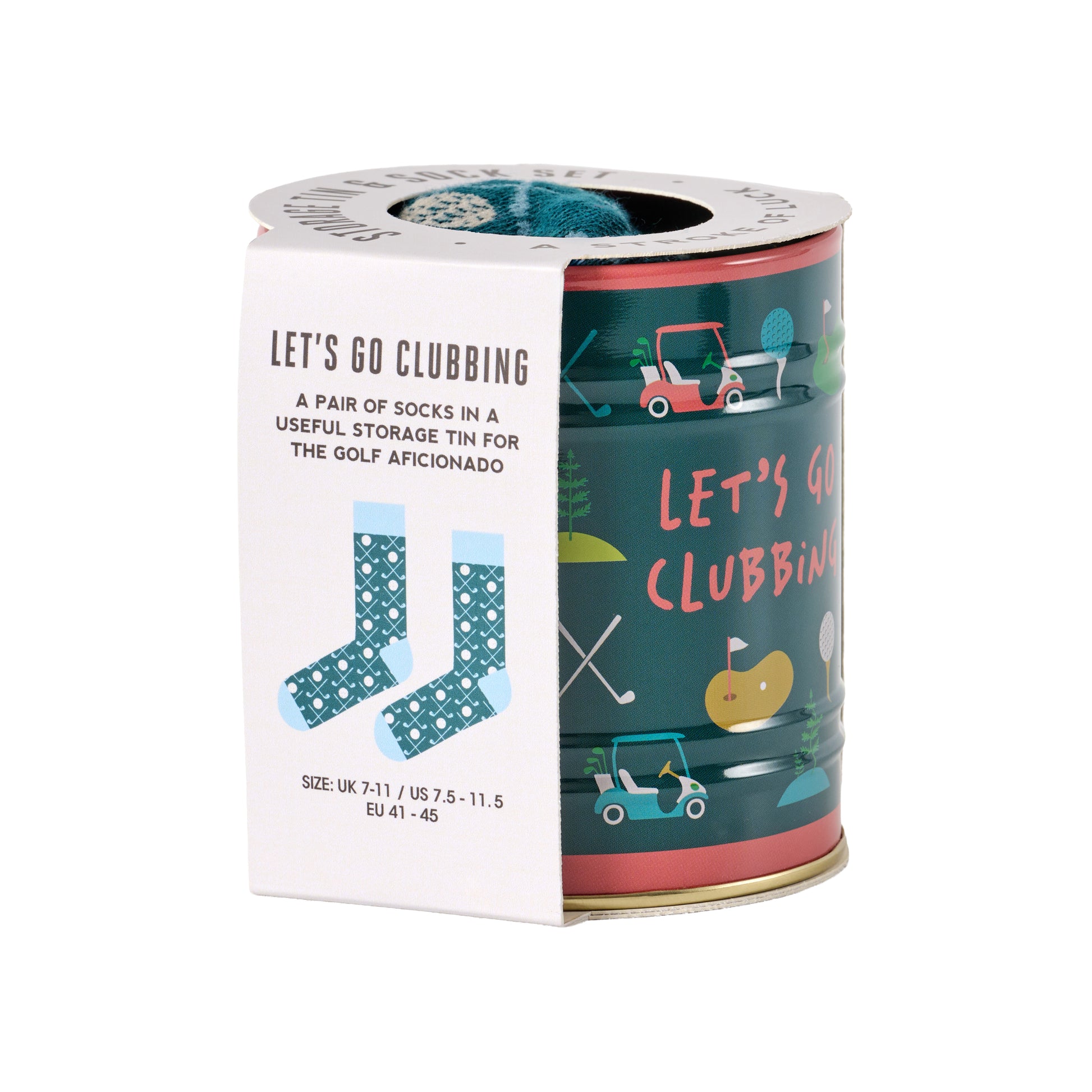 Socks in a Can - Golf Gentlemen's Hardware
