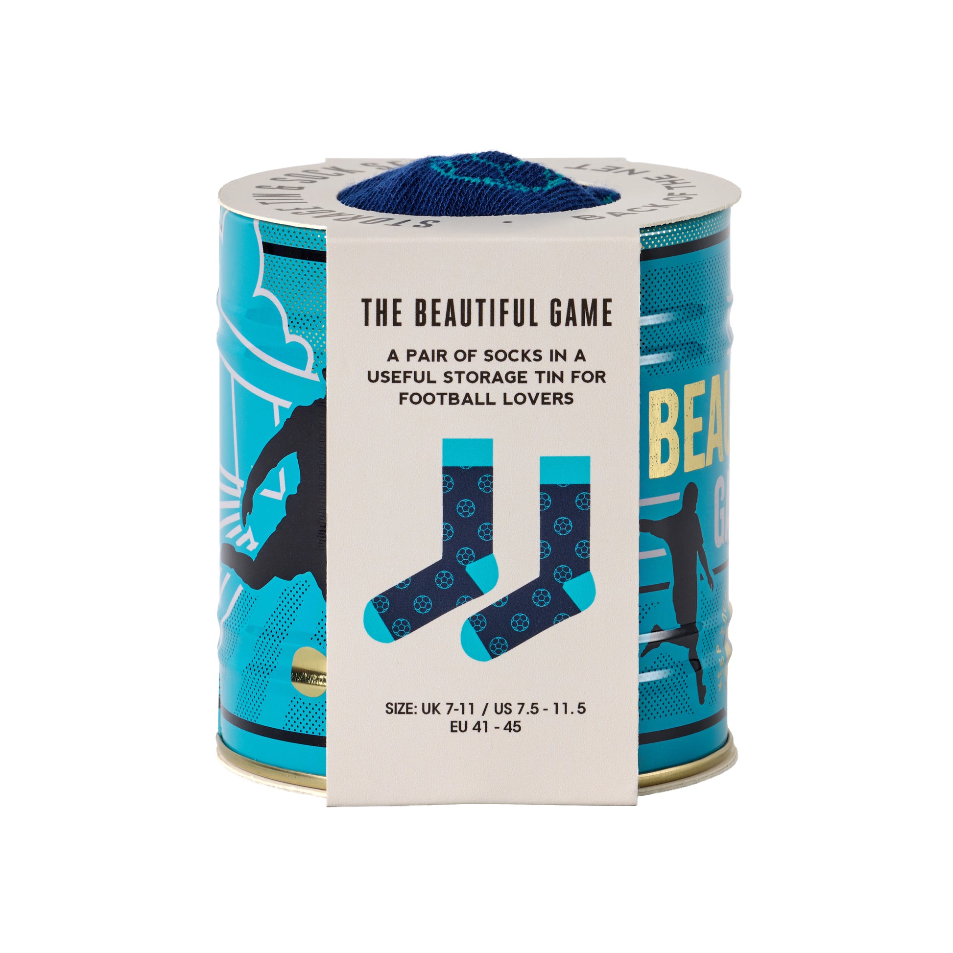 Socks in a Can - Soccer Gentlemen's Hardware