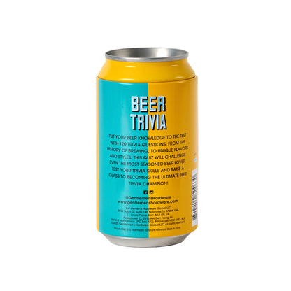 Beer Trivia in a can Gentlemen's Hardware
