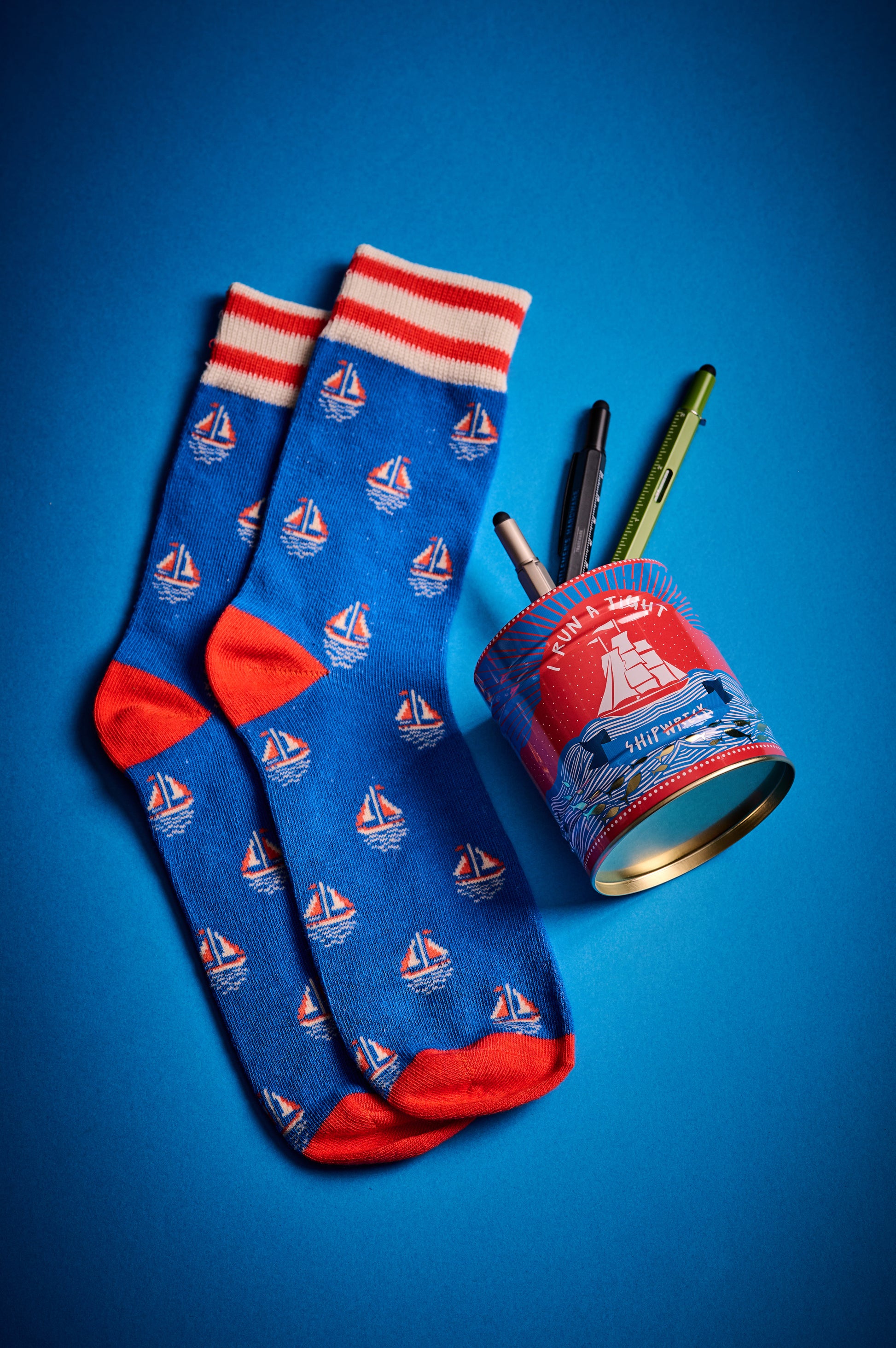 Socks in a Can SAILING Gentlemen's Hardware