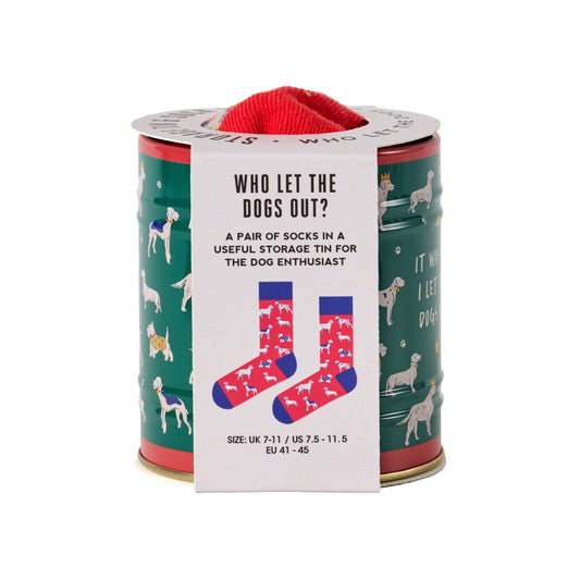 Socks in a Can DOGS Gentlemen's Hardware