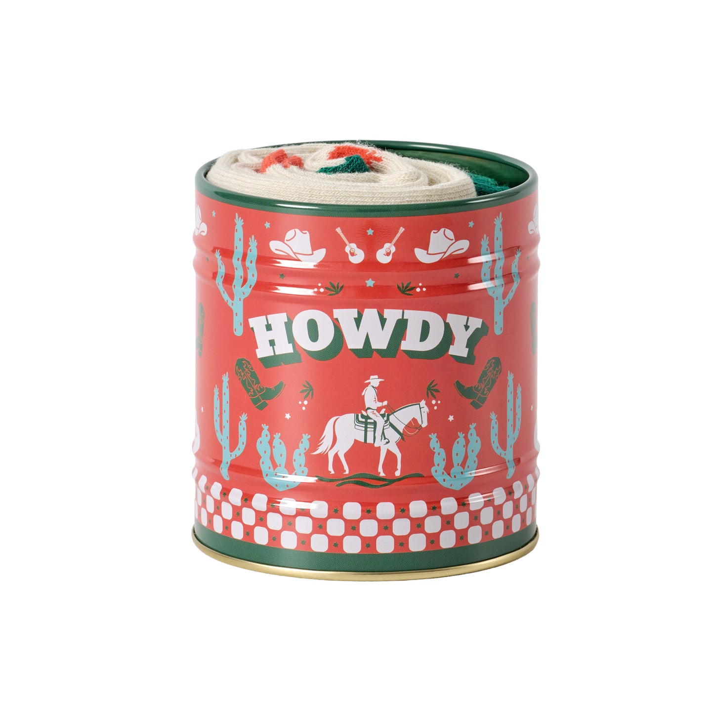 Socks in a Can HOWDY Gentlemen's Hardware