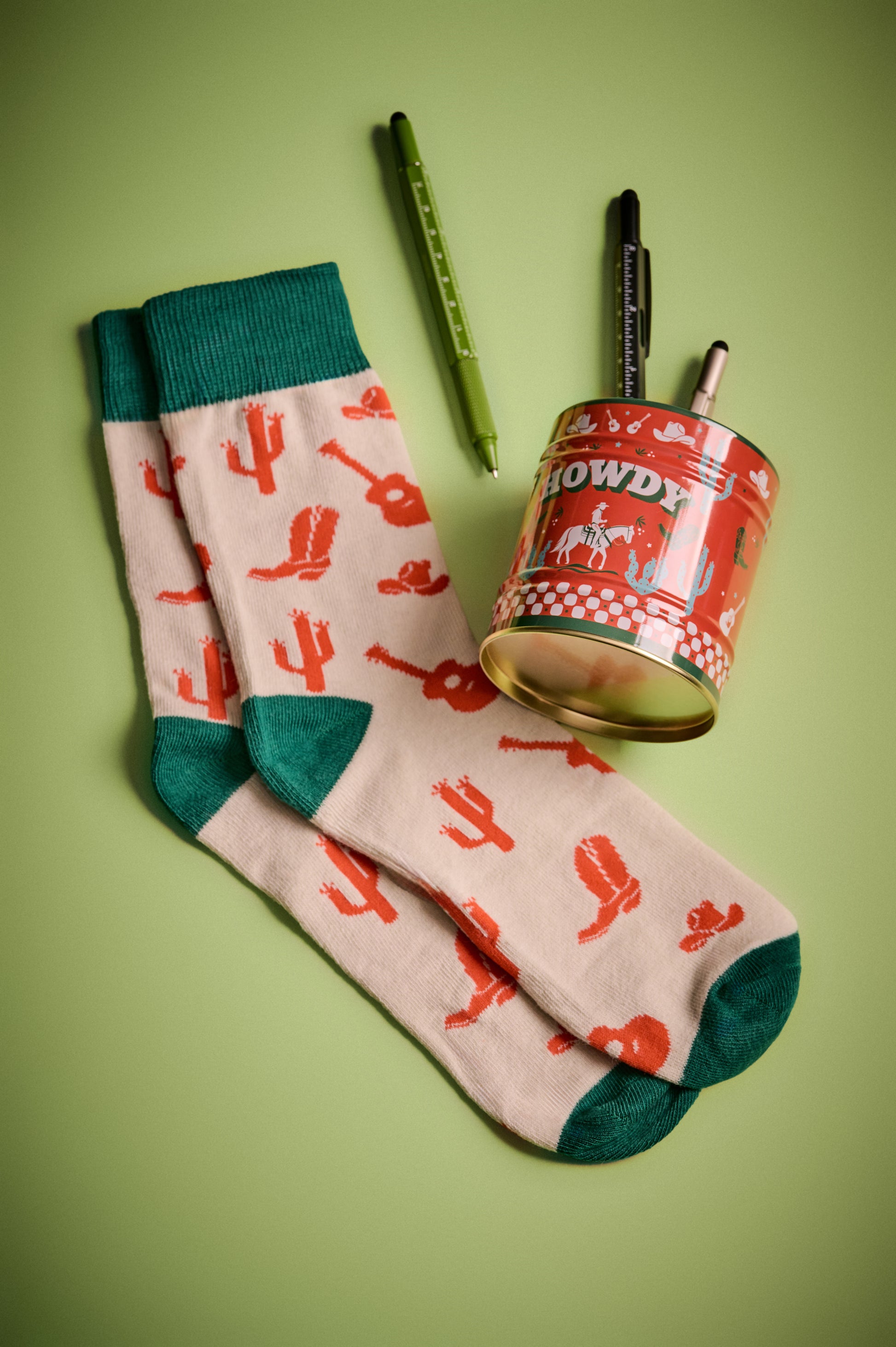 Socks in a Can HOWDY Gentlemen's Hardware