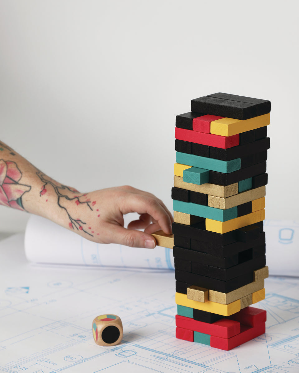 Wooden Tumbling Blocks
