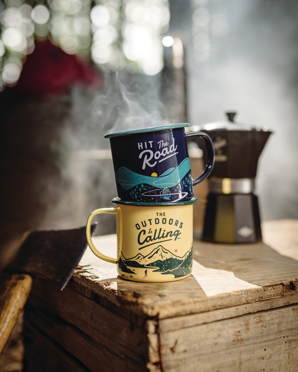 Enamel Mug - Hit the Road 11 fl oz