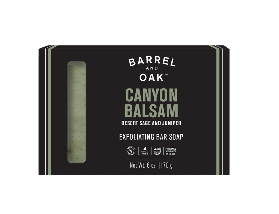 Exfoliating Bar Soap - Canyon Balsam 6oz