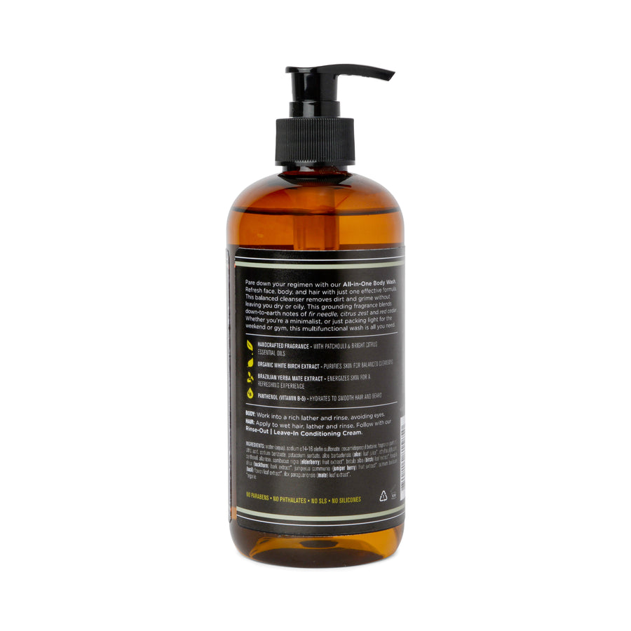 Hair, Face and Body All-In-One Wash - Canyon Balsam