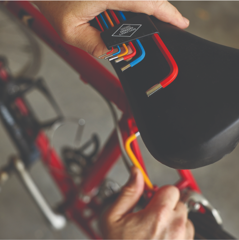 Repairing tools for a bicycle