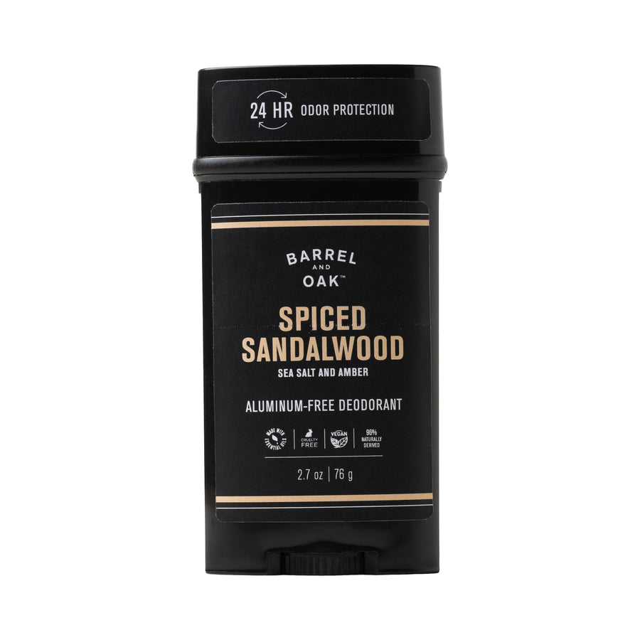 24-Hour Deodorant - Spiced Sandalwood 2.7 oz.