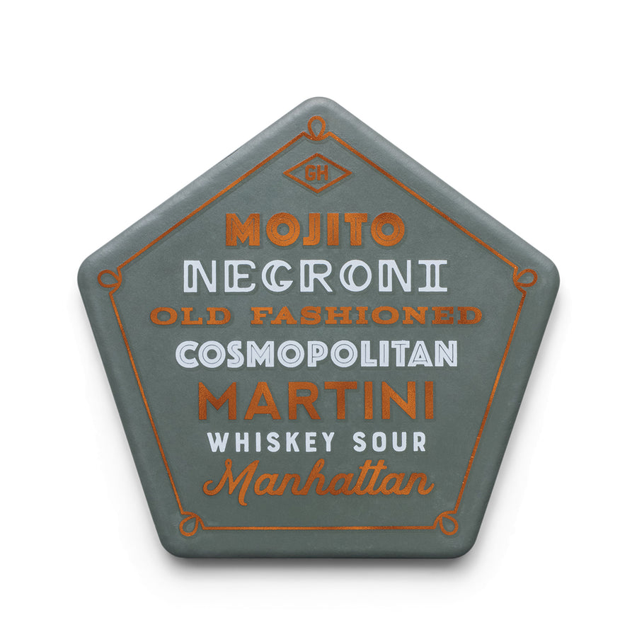 Cocktail Coasters, Set of 4