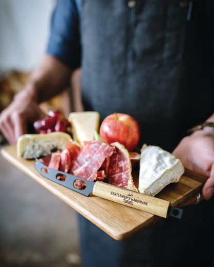 Cheese Board and Knife Set with Wine Opener with charcuterie